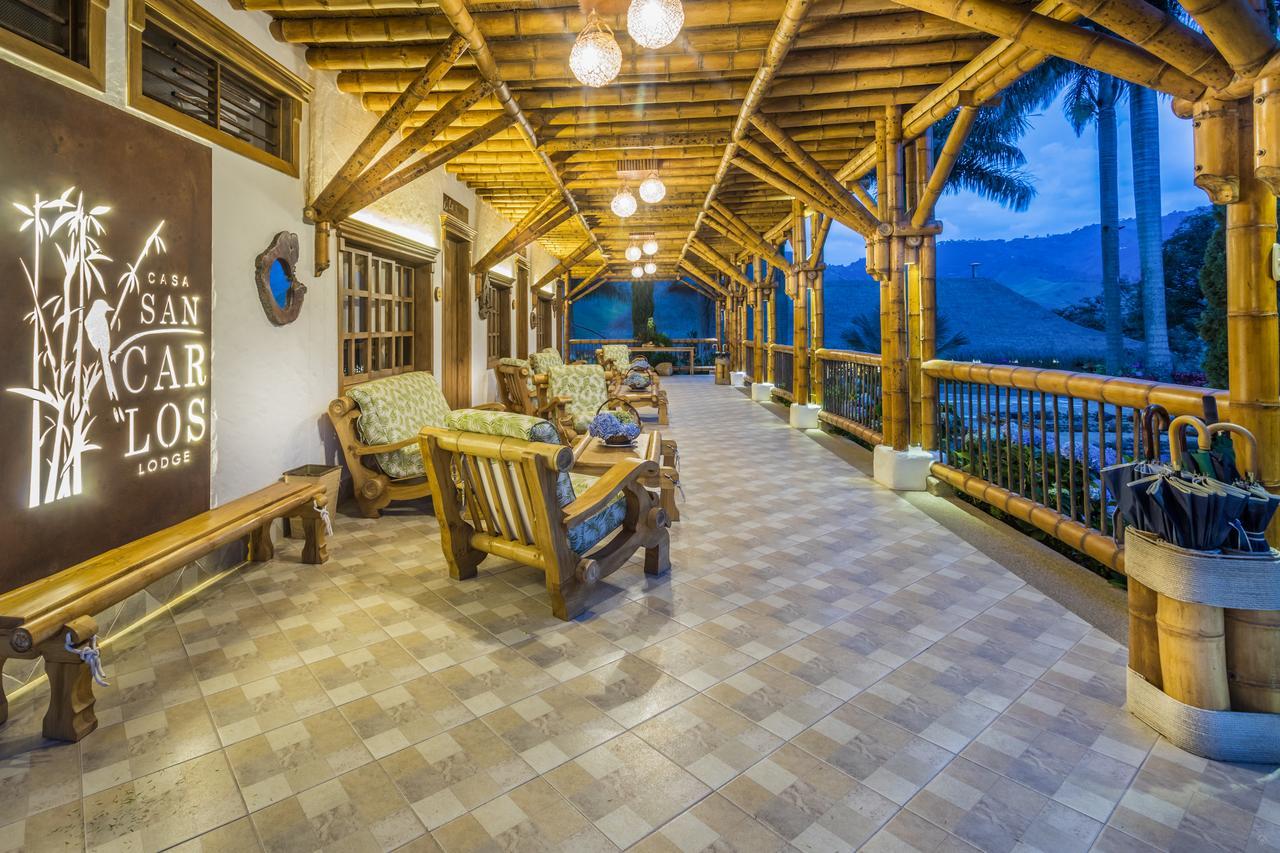 Hotel Casa San Carlos Lodge Pereira Esterno foto